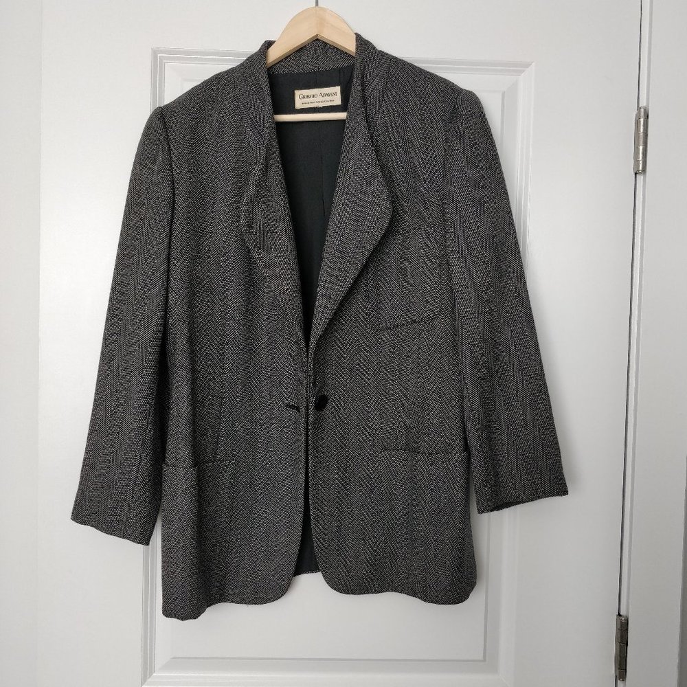 Vintage Giorgio Armani Wool Blazer s10